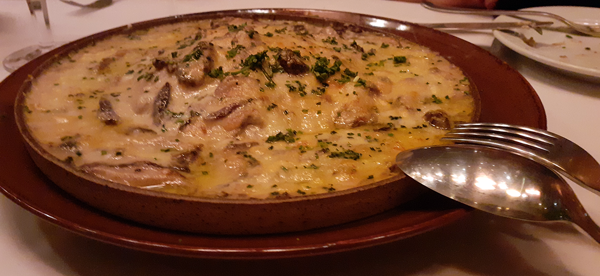 Carpaccio Gratinado Venuto Eating Bar